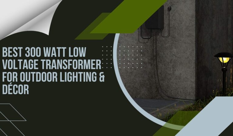 Best 300 Watt Low Voltage Transformer For Outdoor Lighting & Décor