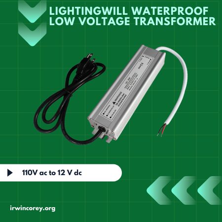 LightingWill Waterproof Low Voltage Transformer 