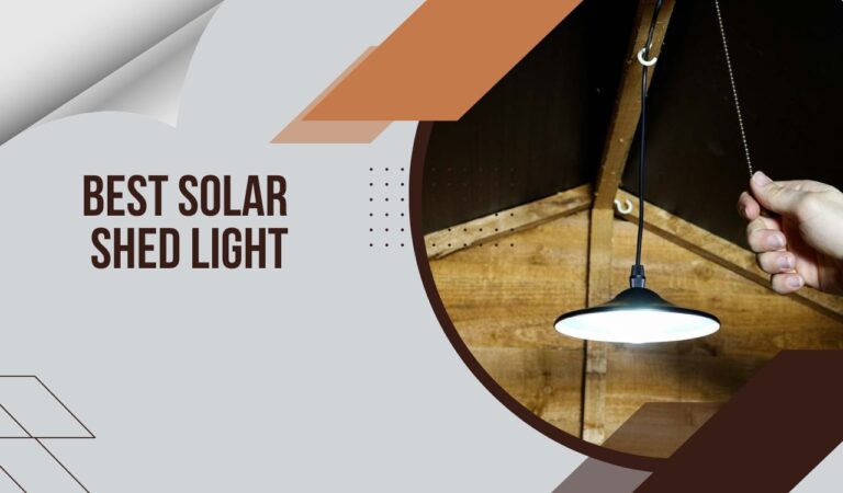 7 Best Solar Shed Light 2024 – Sustainable Lighting Solutions