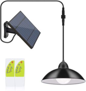 Outdoor LED Solar Shed Pendant Lights