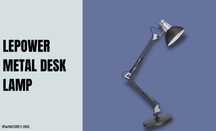 LEPOWER Metal Desk Lamp