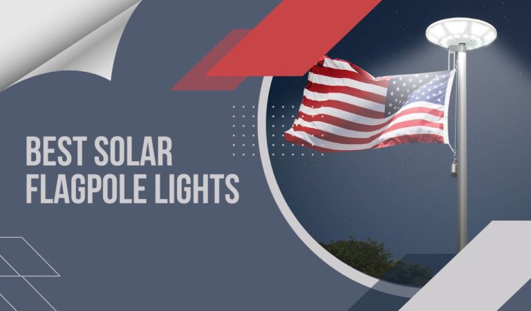 Solar Flagpole lights