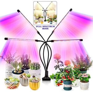 Grow Light for Indoor Plants - Upgraded Version 80 LED Lamps with Full Spectrum & Red Blue Spectrum