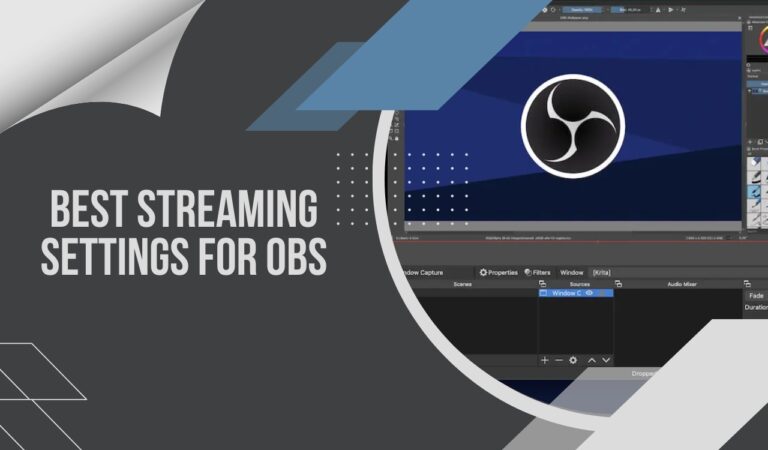 streming settings for obs