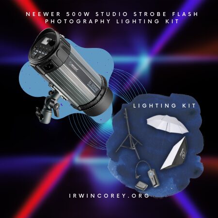 Neewer 500W Studio Strobe Flash Photography Lighting Kit