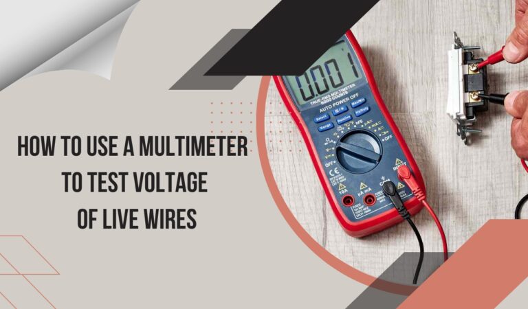 How to test voltage with multimeter