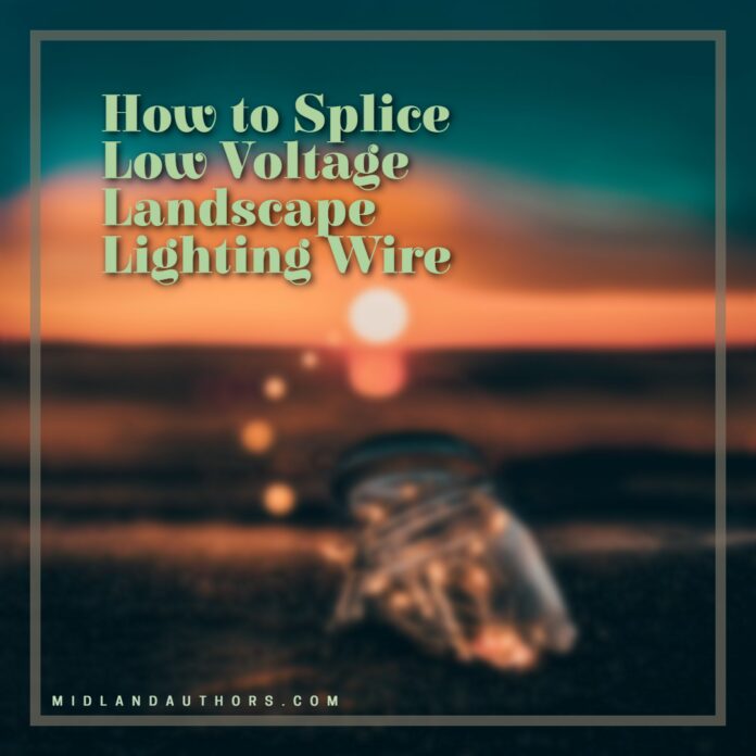 How to Splice Low Voltage Landscape Lighting Wire DIY 2024 – Guide