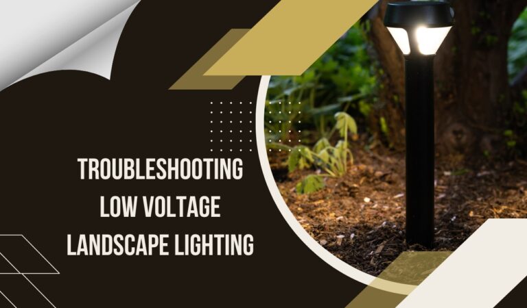 landscape lighting low voltage problem