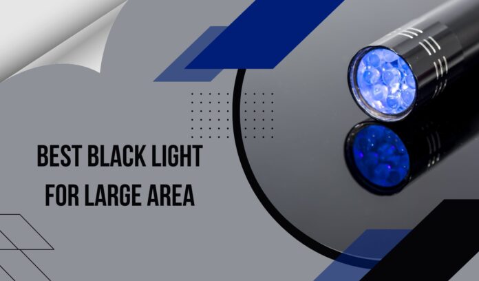 Black light for large area