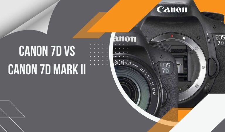 canon 7d and 7d markII
