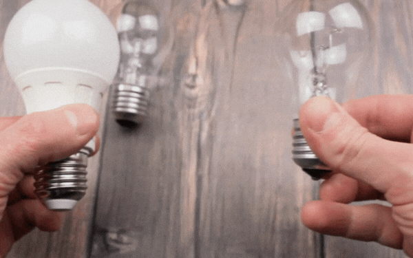 two bulbs comparison