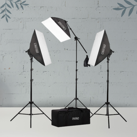 Fovitec Fluorescent Studio Lighting Kit