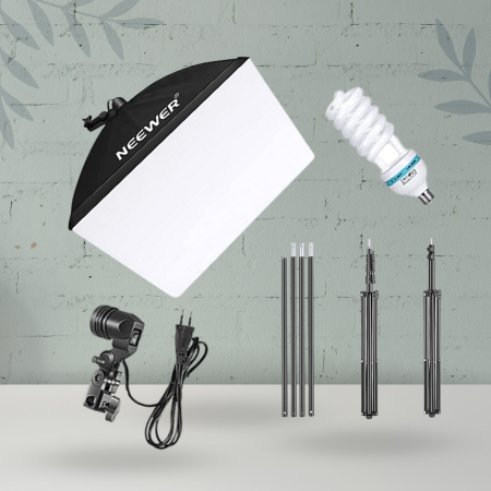 Neewer 800W Umbrellas Softbox Continuous Lighting Kit