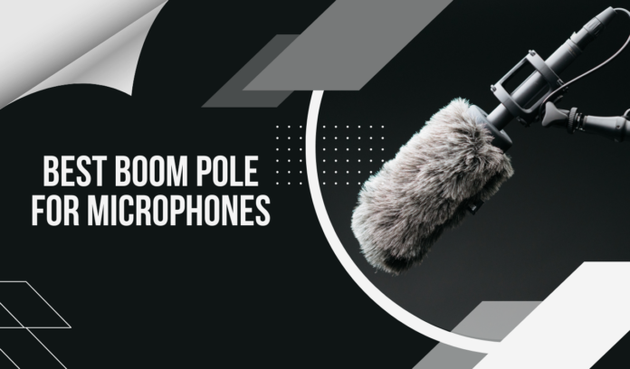 michrophones boom poles