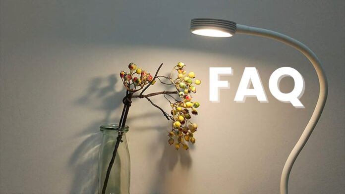 LED desk lamps faqs