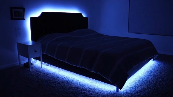 under-bed lighting system