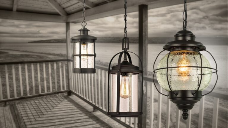 5 Best Outdoor Hanging Porch Lights 2024: Suspended Splendor!